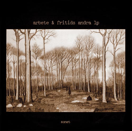 ARBETE OCH FRITID - Andra Lp cover 