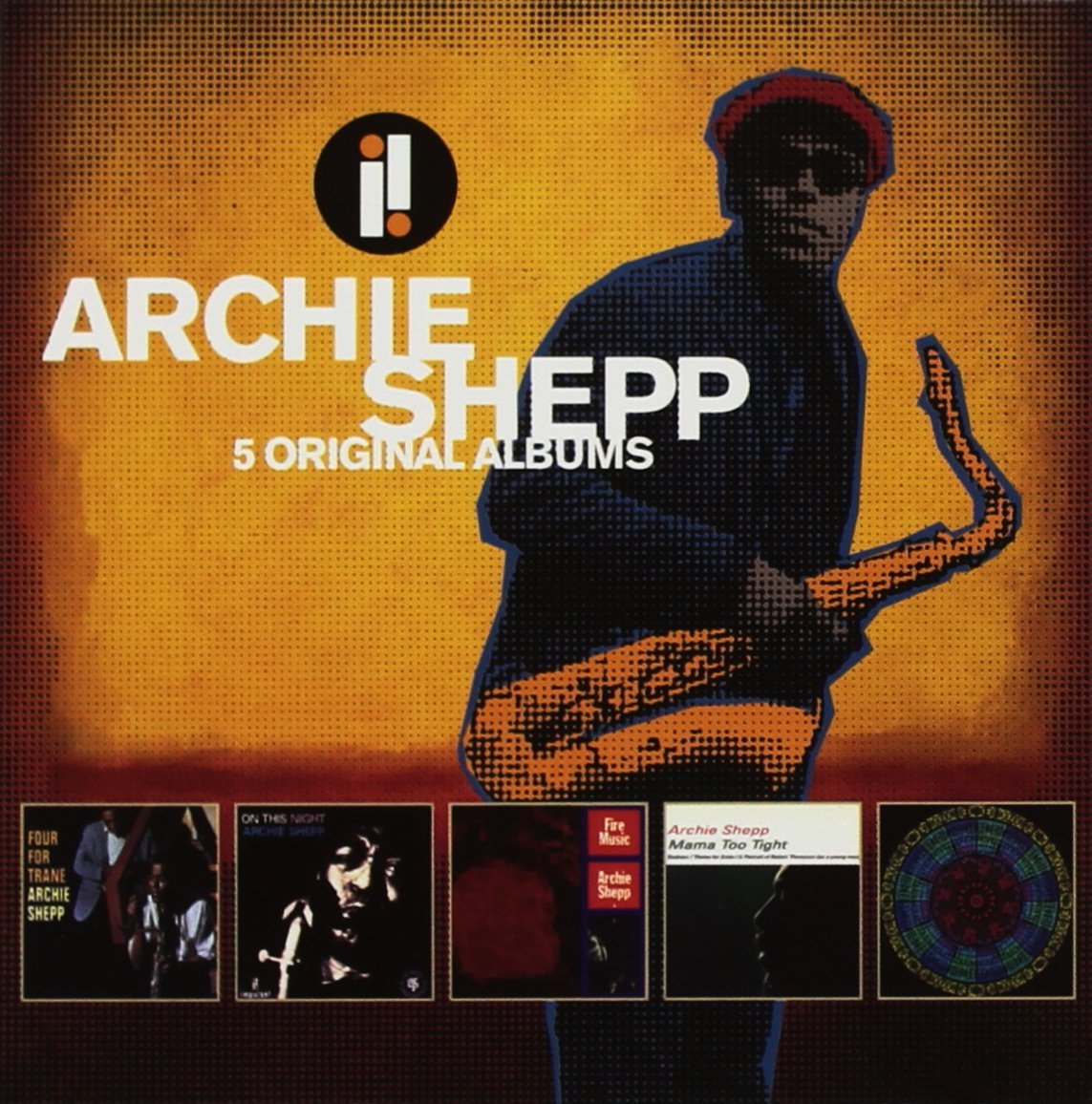 ARCHIE SHEPP - 5 Original Albums cover 