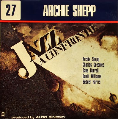 ARCHIE SHEPP - Jazz a Confronto 27 cover 