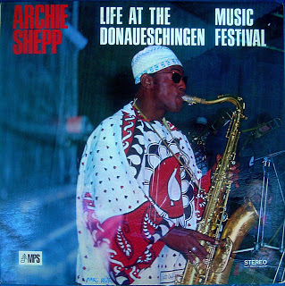 ARCHIE SHEPP - Live At The Donaueschingen (aka One For Train aka The Indomitable) cover 
