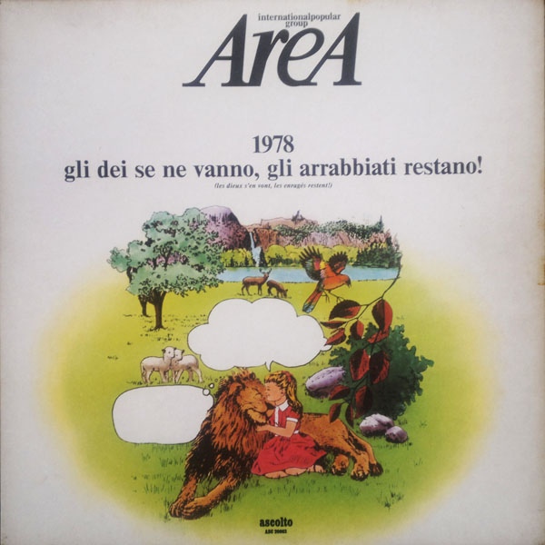AREA - 1978 Gli Dei Se Ne Vanno, Gli Arrabbiati Restano! cover 