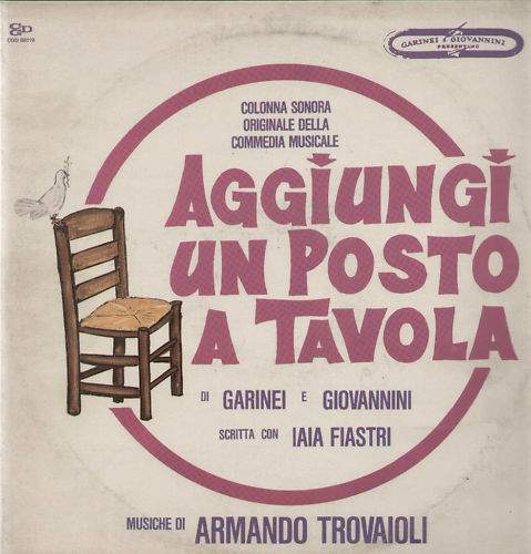 ARMANDO TROVAJOLI - Aggiungi Un Posto A Tavola cover 