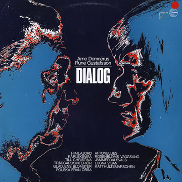 ARNE DOMNÉRUS - Arne Domnérus & Rune Gustafsson ‎: Dialog cover 