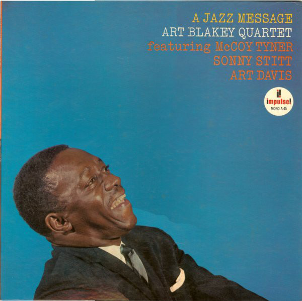 ART BLAKEY - A Jazz Message cover 