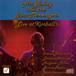 ART BLAKEY - Live At Kimball's cover 