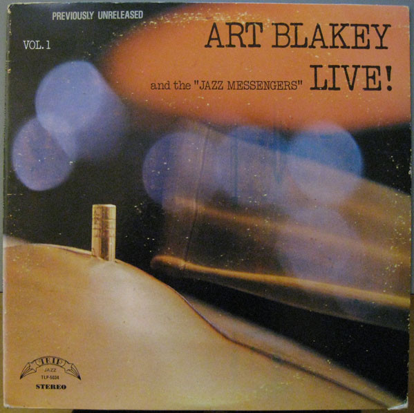 ART BLAKEY - Live Vol.1 (aka Drum Sounds, aka Live! at Slugs N.Y.C. cover 