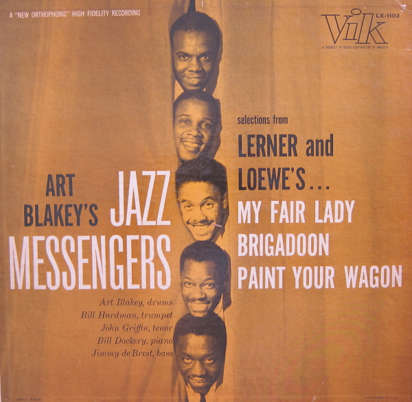 ART BLAKEY - Selections From Lerner And Loewe cover 