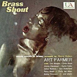 ART FARMER - Brass Shout cover 