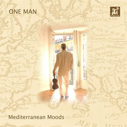 ART JOHNSON - One Man : Mediterranean Moods cover 