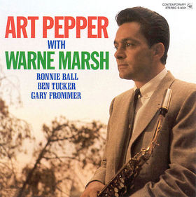 ART PEPPER - Art Pepper With Warne Marsh cover 
