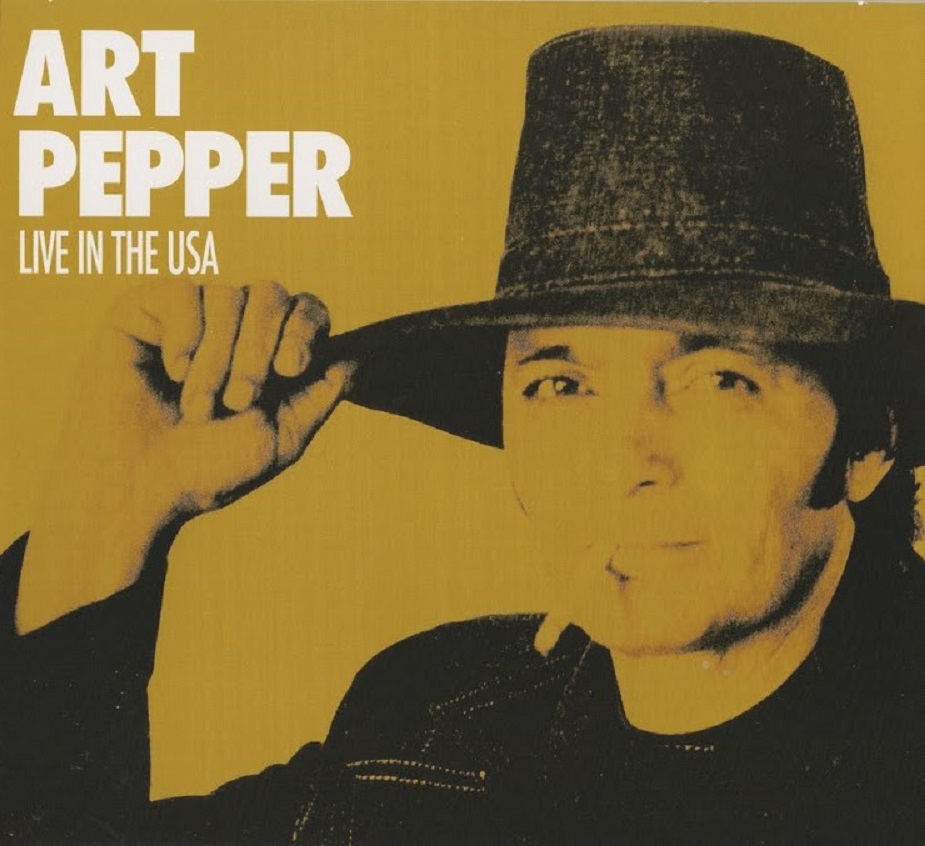 ART PEPPER - Live in USA cover 