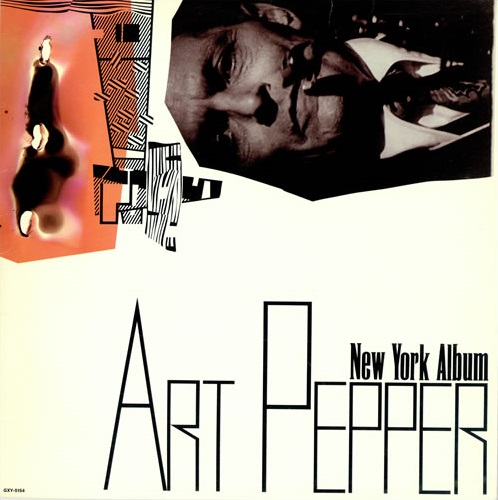 ART PEPPER - New York Album cover 