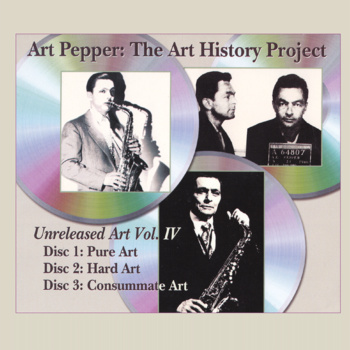 ART PEPPER - The Art History Project cover 