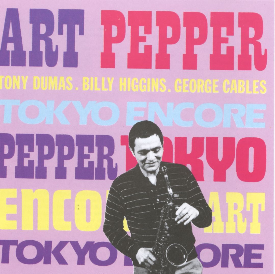ART PEPPER - Tokyo Encore cover 