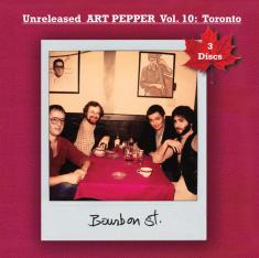 ART PEPPER - Unreleased Art Pepper Vol. 10: Toronto cover 