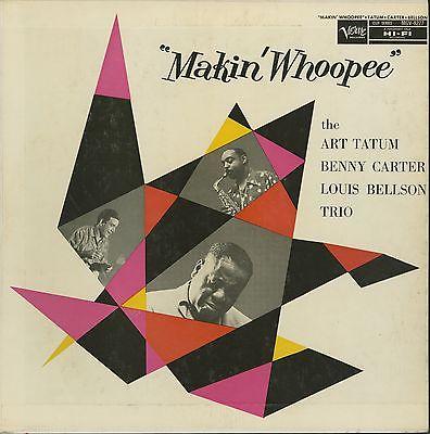ART TATUM - Makin' Whoopee (aka  Art Tatum / Benny Carter / Louis Bellson ‎– The Tatum Group Masterpieces Vol. 2) cover 