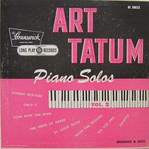 ART TATUM - Piano Solos Vol. 2 cover 