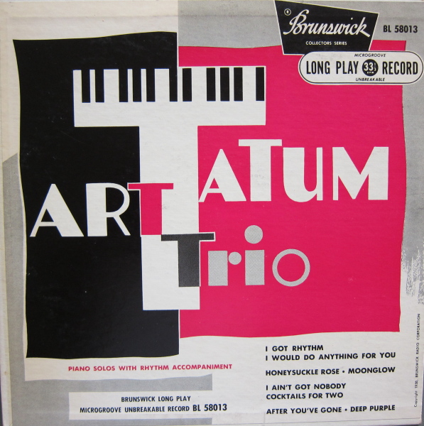 ART TATUM - Piano Solos With Rhythm Accompaniment cover 