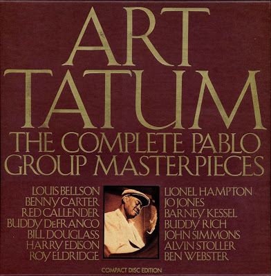 ART TATUM - The Complete Pablo Group Masterpieces cover 