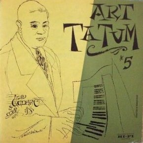 ART TATUM - The Genius of Art Tatum #5 cover 