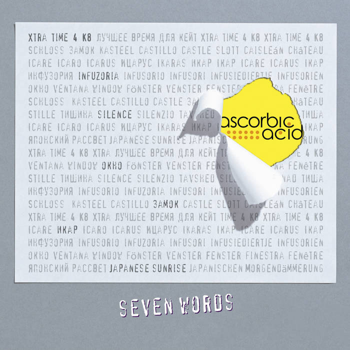 ASCORBIC ACID - Seven words cover 