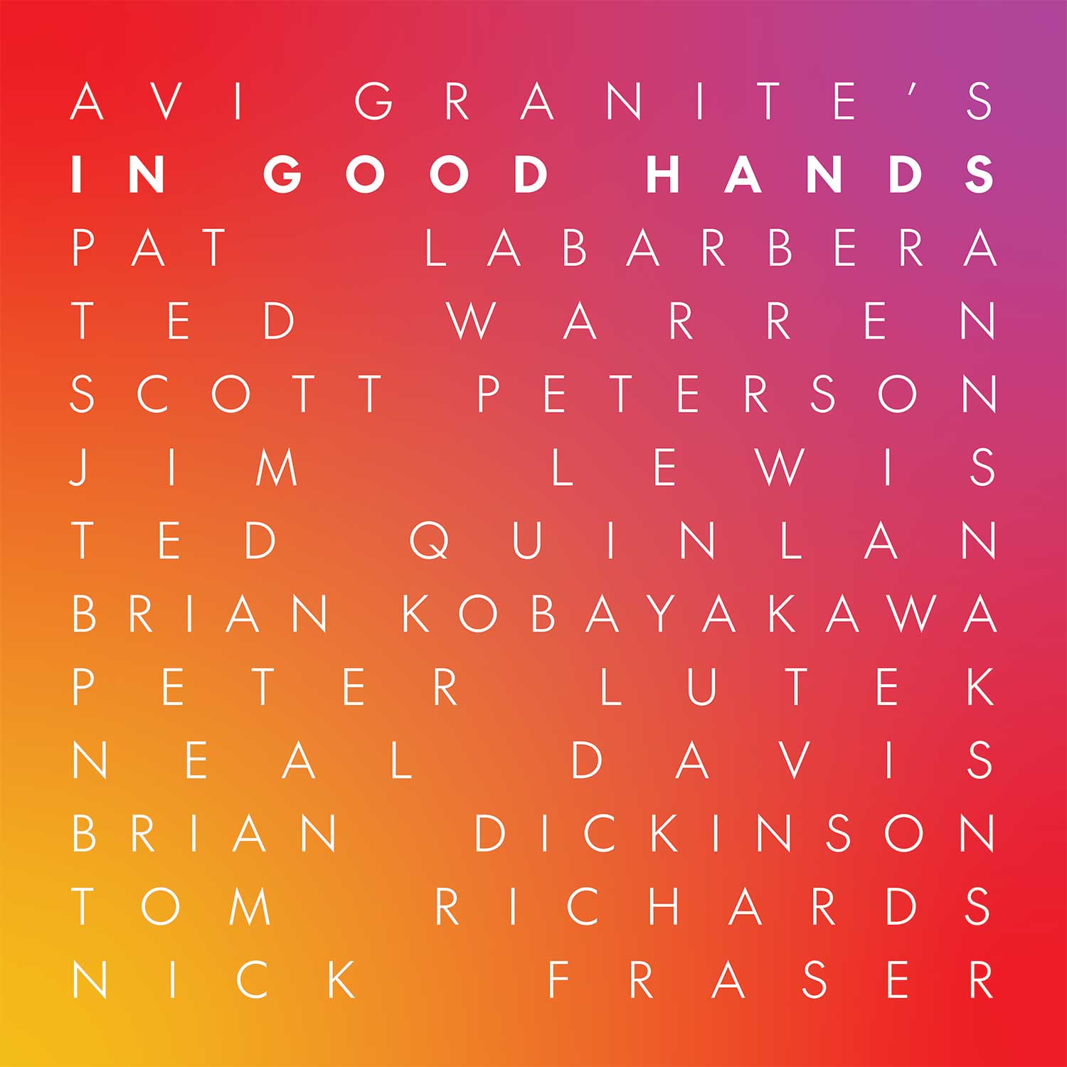 AVI GRANITE - In Good Hands cover 