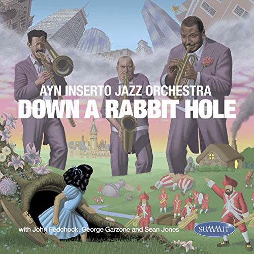 AYN INSERTO JAZZ ORCHESTRA - Down a Rabbit Hole cover 