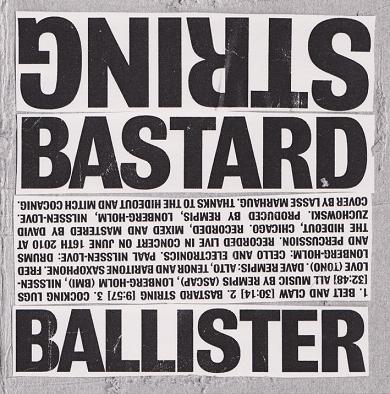 BALLISTER - Bastard String cover 