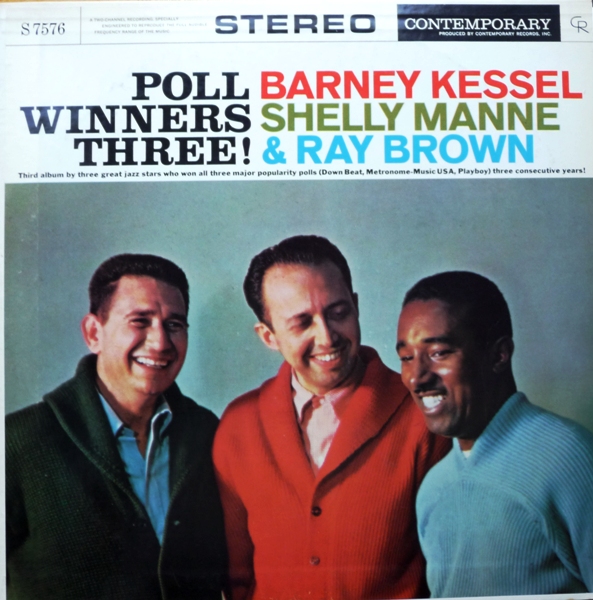 BARNEY KESSEL - Poll Winners Three ! cover 