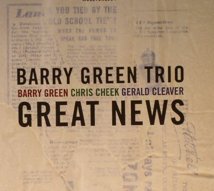 BARRY GREEN - Great News cover 