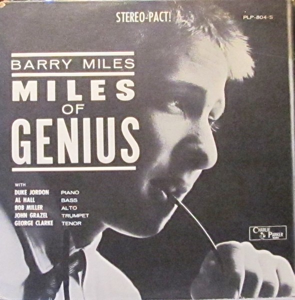 BARRY MILES - Miles Of Genius cover 