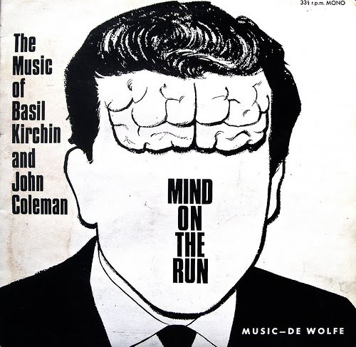BASIL KIRCHIN - Basil Kirchin & John Coleman : Mind On The Run cover 