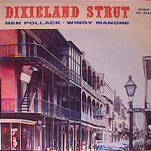 BEN POLLACK - Ben Pollack /  Wingy Manone : Dixieland Strut cover 