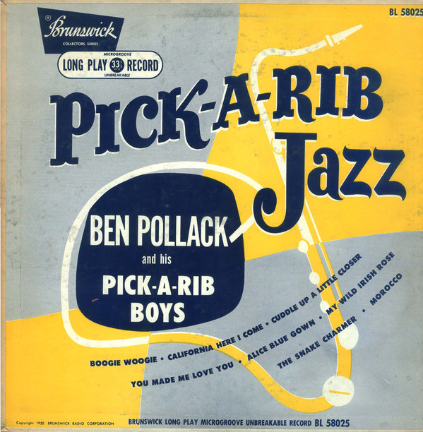 BEN POLLACK - Pick-a-Rib Jazz cover 