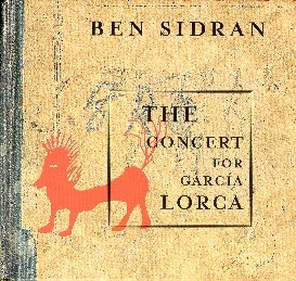 BEN SIDRAN - The Concert For García Lorca cover 