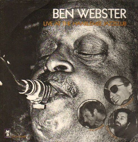 BEN WEBSTER - Live At The Haarlemse Jazzclub cover 