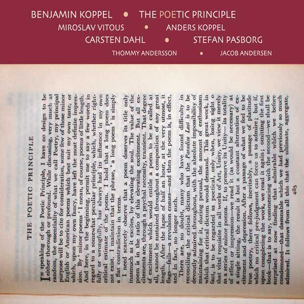 BENJAMIN KOPPEL - Koppel / Vitous / Koppel / Dahl / Pasborg : The Poetic Principle cover 