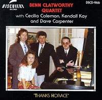 BENN CLATWORTHY - Thanks Horace cover 
