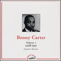 BENNY CARTER - Complete Edition, Volume 1 (1928-1931) cover 