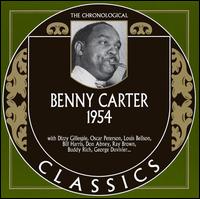 BENNY CARTER - The Chronological Classics: Benny Carter 1954 cover 