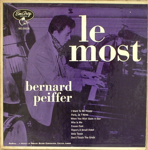 BERNARD PEIFFER - Le Most Featuring Bernard Peiffer cover 