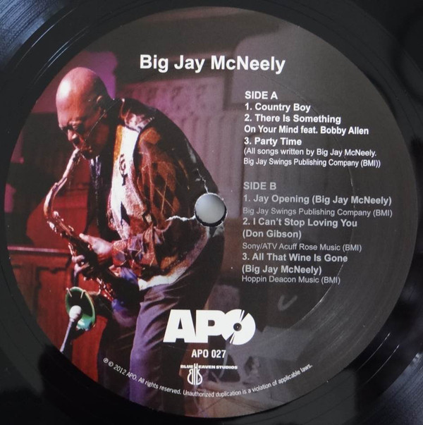 BIG JAY MCNEELY - Big Jay McNeely cover 