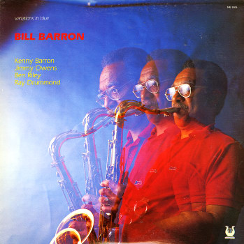BILL BARRON - Variations In Blue cover 