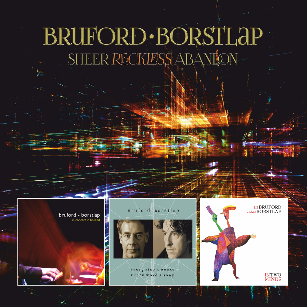 BILL BRUFORD - Bruford-Borstlap : Sheer Reckless Abandon cover 