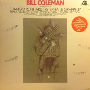 BILL COLEMAN - Bill Coleman in Paris 1936-1938 cover 