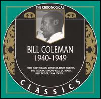 BILL COLEMAN - The Chronological Classics: Bill Coleman 1940-1949 cover 