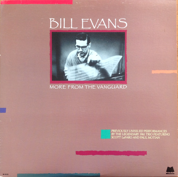 BILL EVANS (PIANO) - More From the Vanguard cover 
