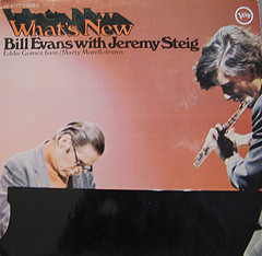 BILL EVANS (PIANO) - Bill Evans With Jeremy Steig : What's New cover 