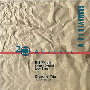 BILL FRISELL - Bill Frisell, Clusone Trio ‎: Live & I Am An Indian cover 