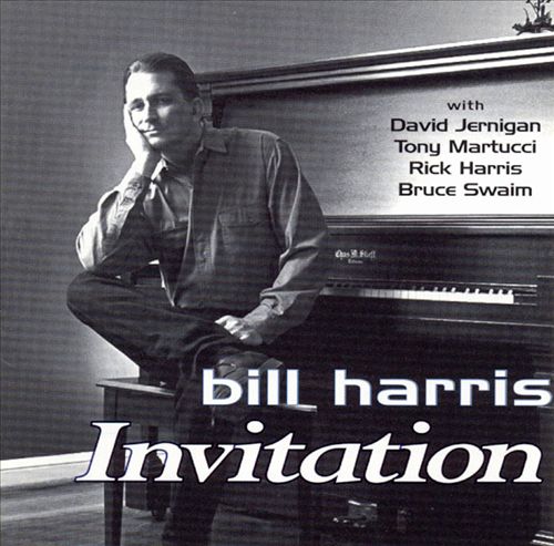 BILL HARRIS (PIANO) - Invitation cover 